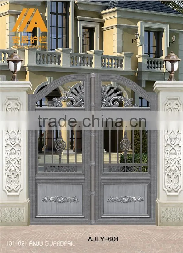 YT-003 2014 Top-selling modern wrought iron/metal/steel balcony railing designs