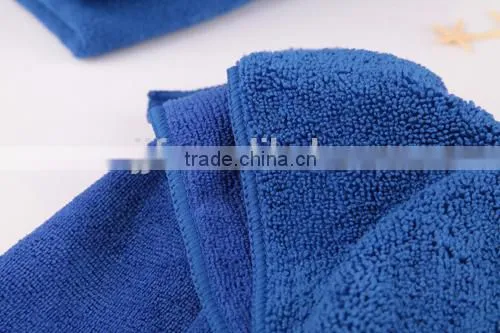 60*90cm Car Dry Towel Blue Absorbent Soft Terry Microfiber Car Care Cleaning Cloth/Towel