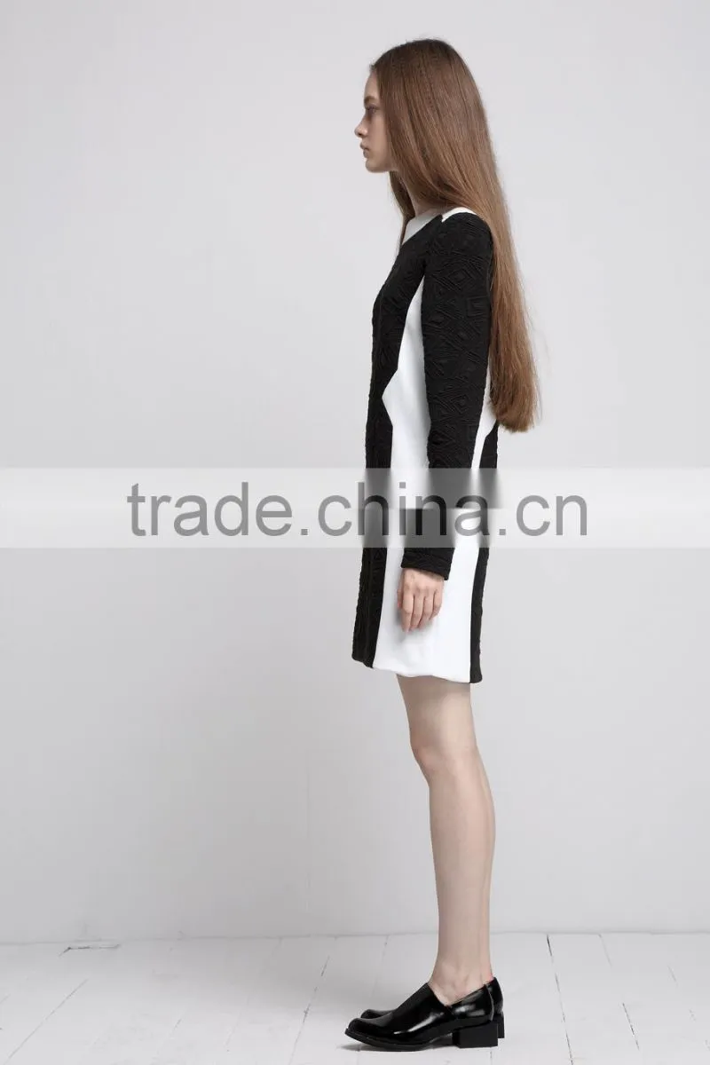 black and white party dress cocktail dress