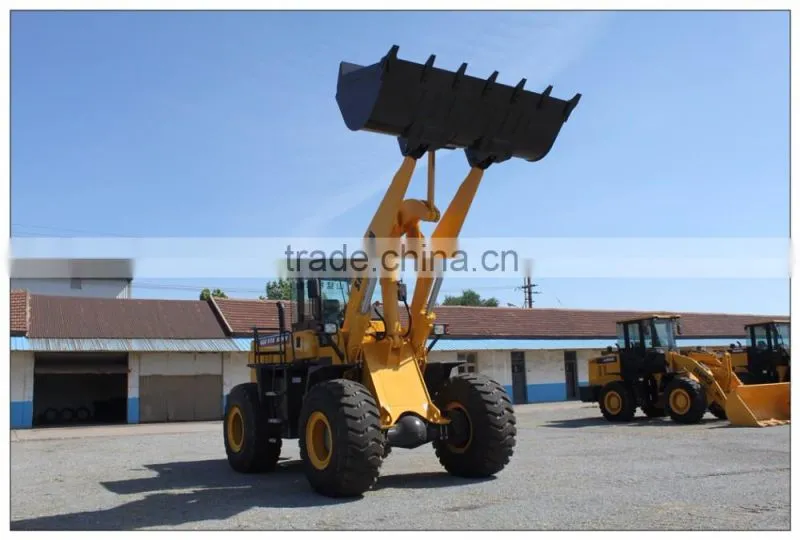 Chinese Supplier Earth Moving Machine Log Loader With Trailer Wheel Loader price for sale