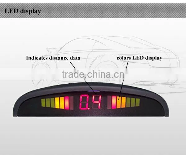 car infrared camera parking sensor system with 4 sensors parking sensor manufacturer
