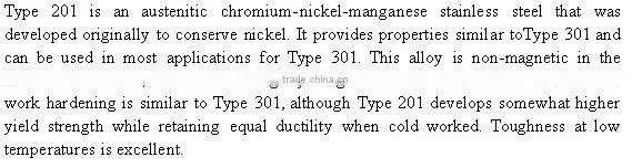 Guarantee Quality 201 stainless steel coil