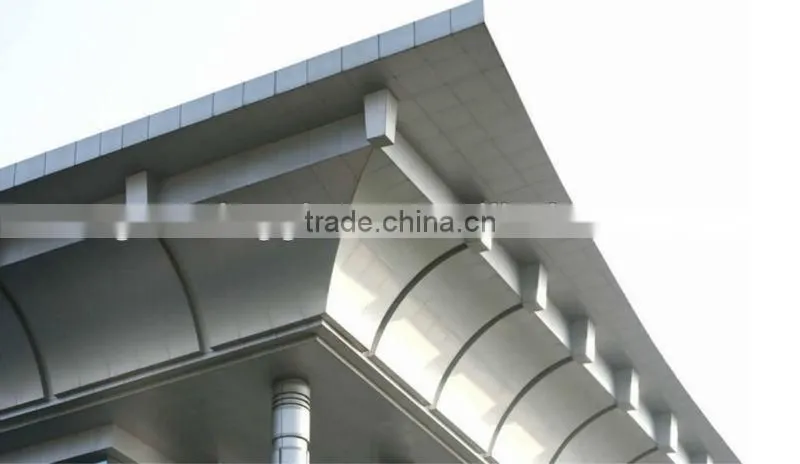 PVDF coated griotte grain aluminum plastic composite laminate