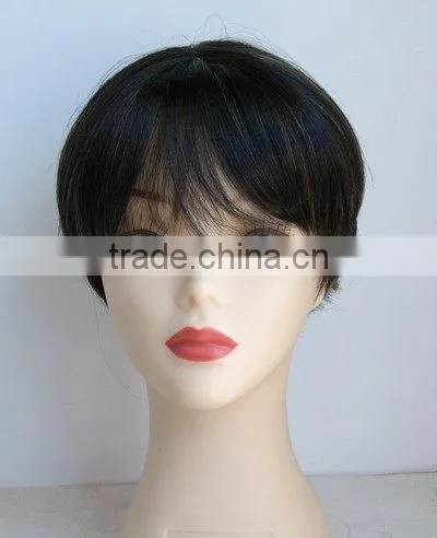 New fashion style customizable store sell hair short wigs