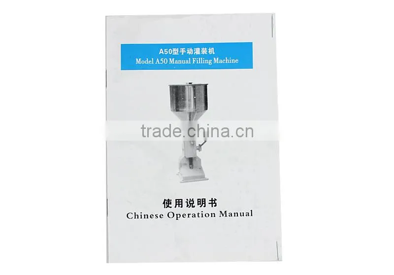 BRAND NEW Manual Filling Machine 5~50ml for cream shampoo cosmetic Liquid filler