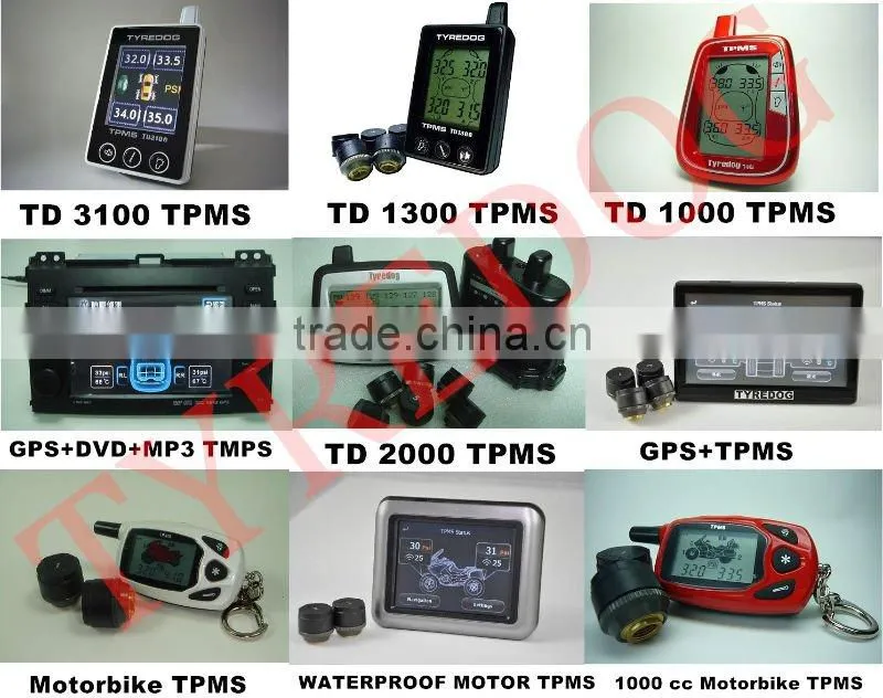 Wireless universal TPMS, tire pressure monitoring system