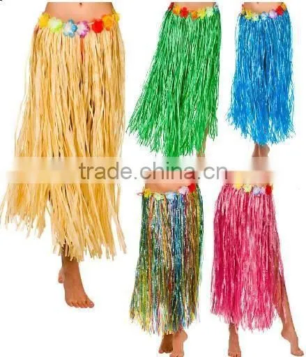 Hot sale long length hawaiian skirt carnival dress for girl BWG-4050