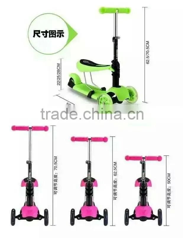 children kick scooter with pedal foot / kick scooter wholesalers/kids kick