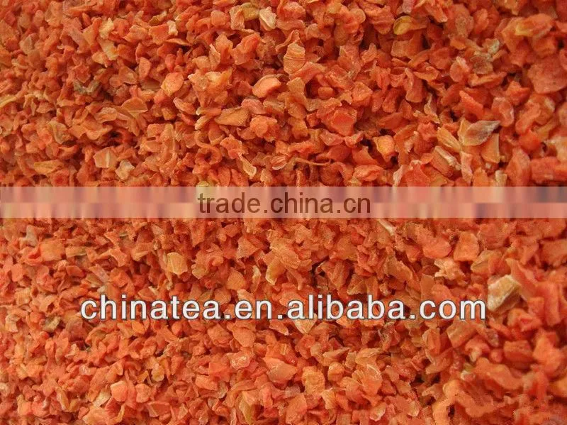 red bell pepper granules dehydrated