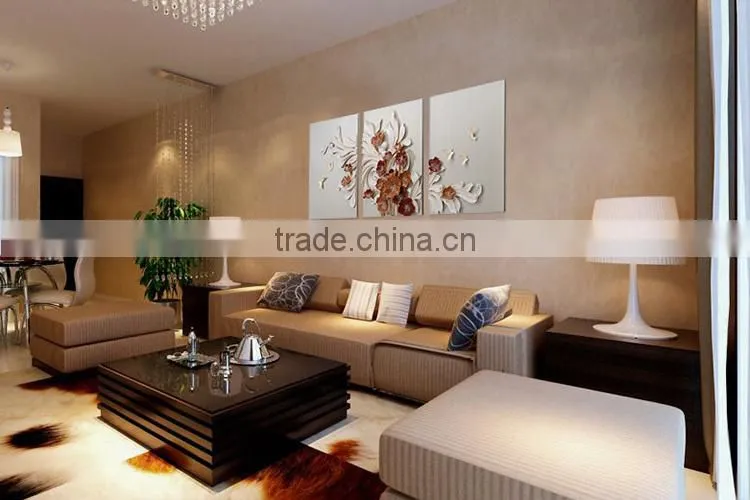 2015 Wall Hanging Fine Figurine Style and handmade flower painting
