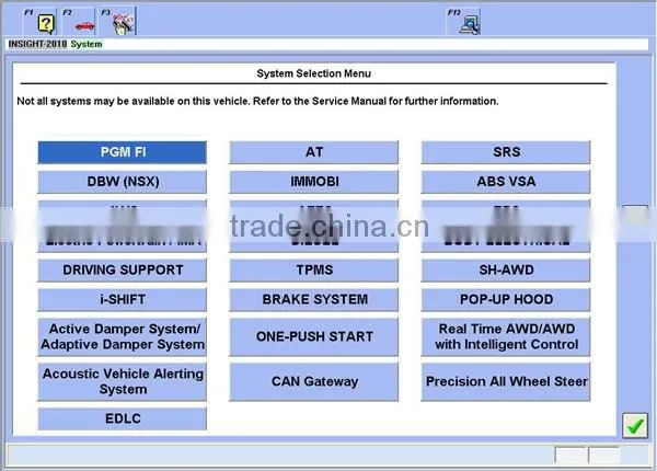 Latest version For honda HDS HIM V3.016.026 Diagnostic Tool For Honda hds tester with cables with best price
