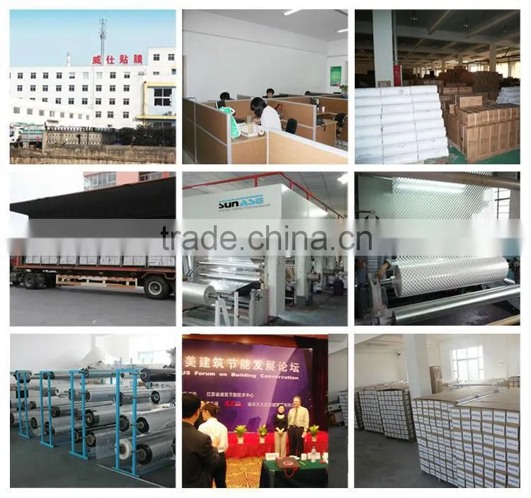 China glass adhesive decorative film