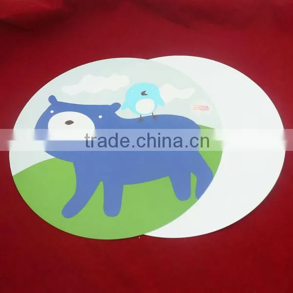 Factory Customized Wholesale round shape Plastic PP Table Mat