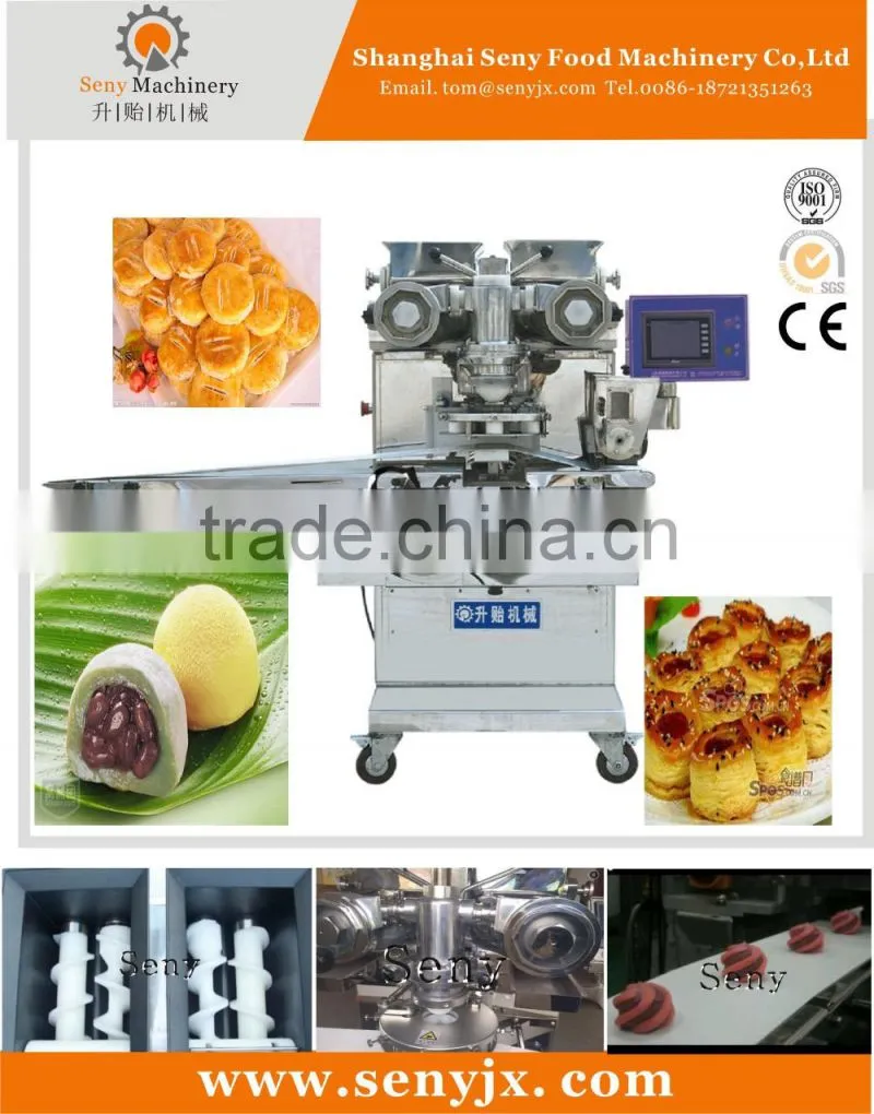 automatic delicious sweetheart cake encrusting and forming machine