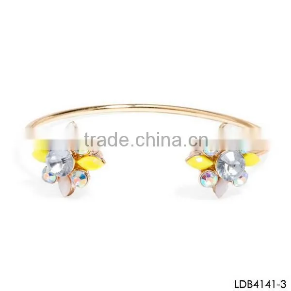 Metal cuff bracelet blanks lucite cuff bracelet