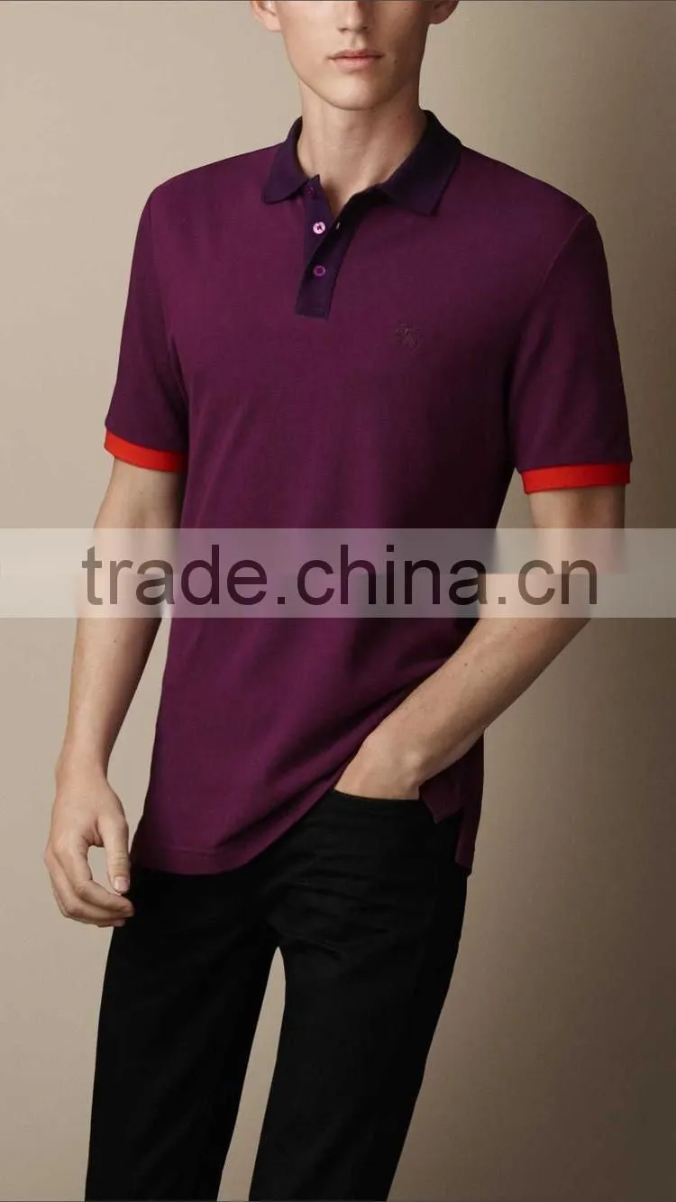 Customised 180gsm 100% Cotton O-neck Long Sleeves T Shirt For Men