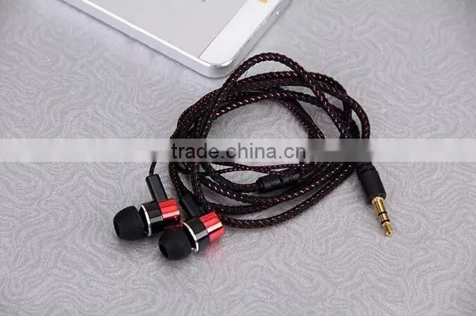 High Quality 3.5mm in-ear Earphone Headphone For Mobile Phone