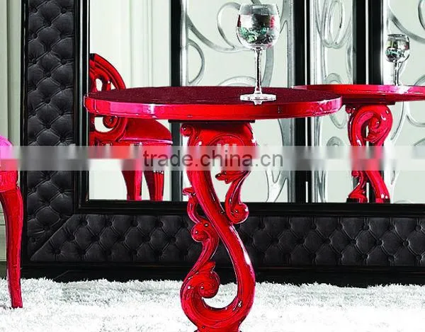 cherry wood chair / red color luxury leisure chair YL-A9025-5