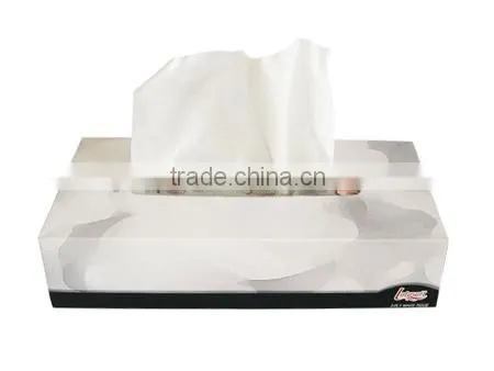 on Sale Unbleached Lunch Napkin Paper, Facial Napkin Paper Box packed
