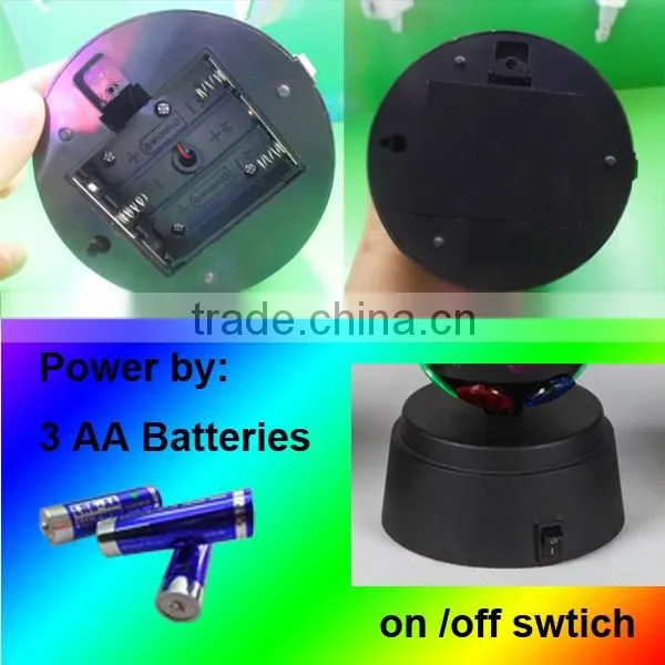 Mini led rotating disco ball light party decoration