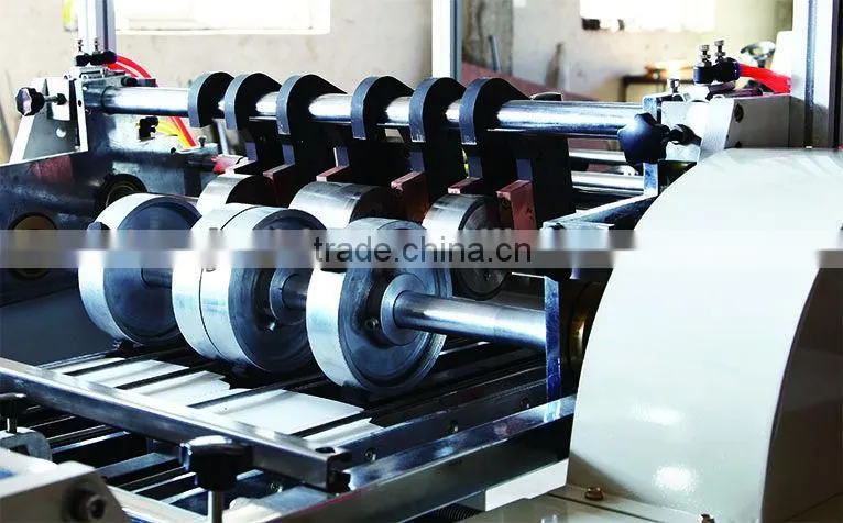 china automatic duplex paper box machine , speed 60--160pcs/min