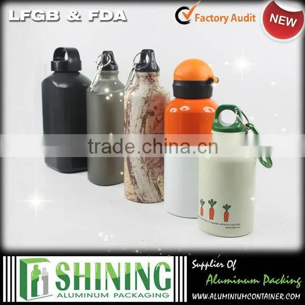 BPA free 10oz-40oz aluminum bottle