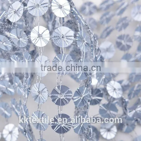 2014 latest high quality metallic embroidery thread applique embroidery #7886