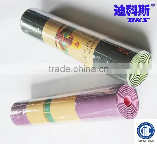 Eco-friendly Fitness Women Yoga Mats PVC Material