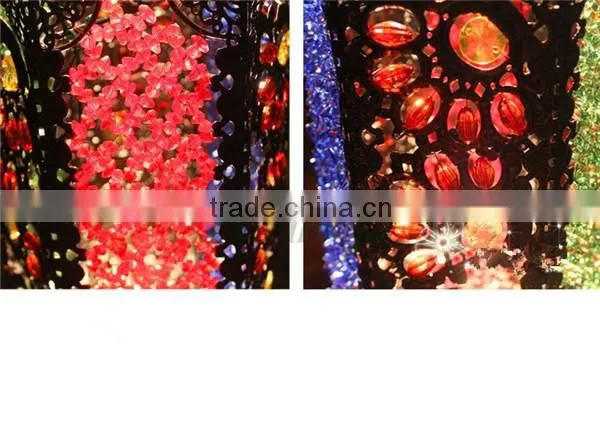 Antique Moroccan floor lamps/ colorful iron cage floor lights/made in china floor lighting