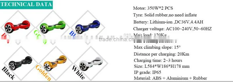 Hand Free Electric Scooter Self Balancing 2 Wheel