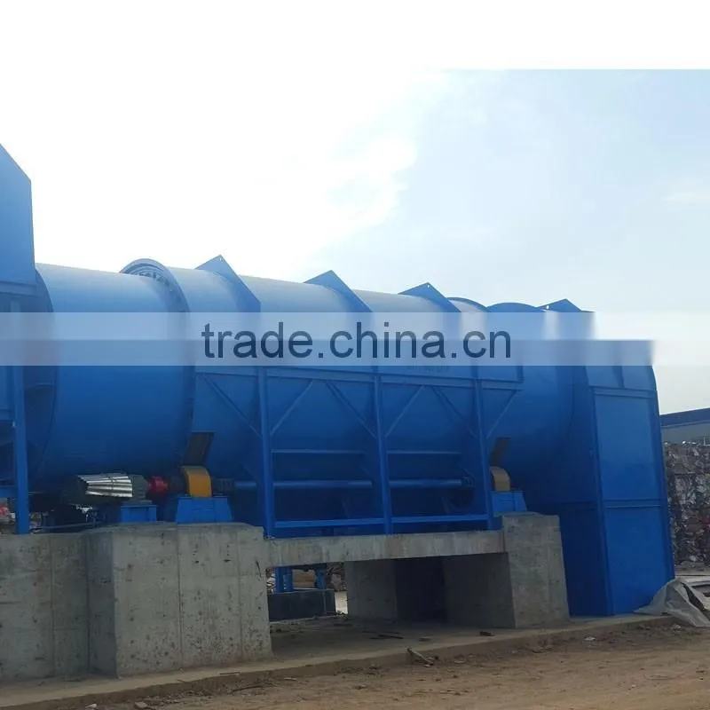Waste paper recycling production line sorting type bale opening machine