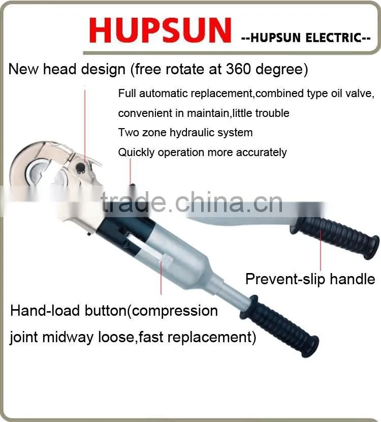 Hydraulic crimping terminals crimping pliers hand tools