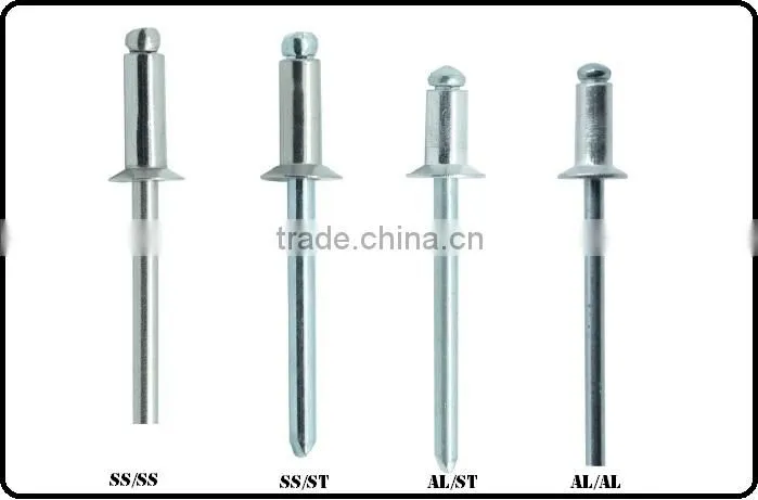 factory 120 degree csk head blind rivets