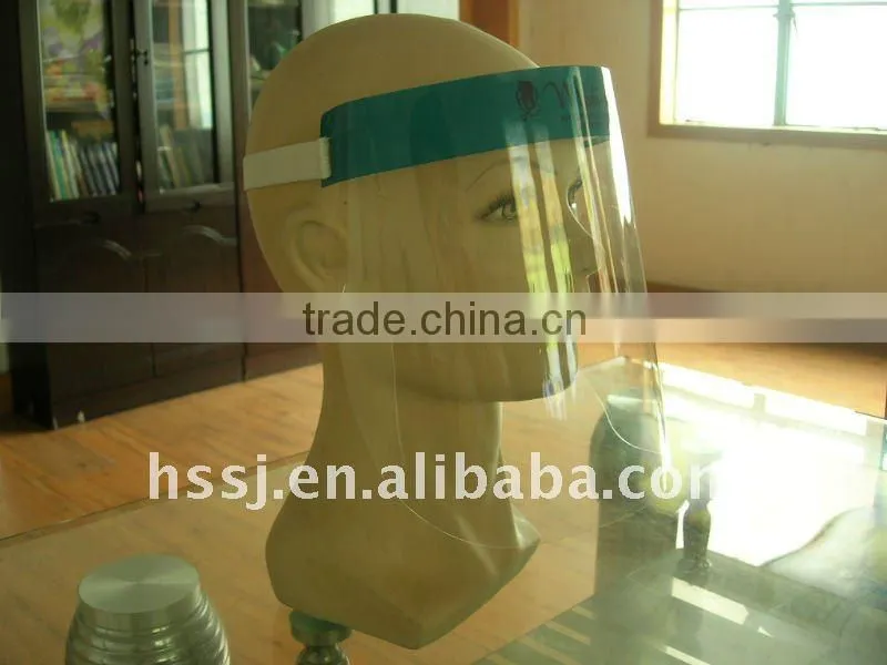 2016 best selling Medical face shields anti-fog face shield (MZ-5) protect from abola disposable face shield for medical