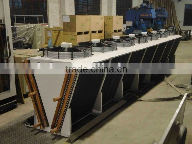 CE Certificated Refrigeration Parts FNV Type Air Cooled Condenser Air Side Outlet for Cold Room,Quick Freezing