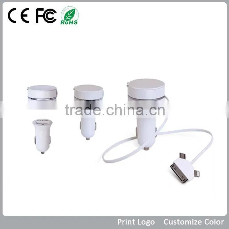 2016 China factory direct low price oem usb car charger SGB-CC-002 best promo gifts for tradeshows