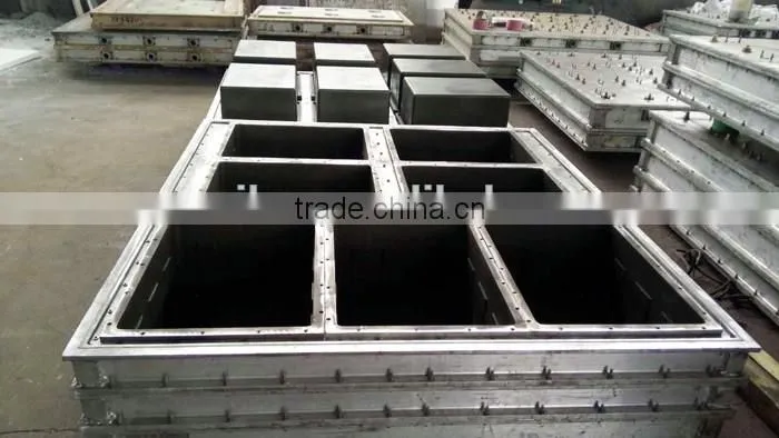 High quality 6063 aluminum EPS plastic mould design for sale