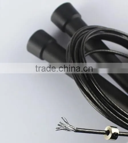 wholesale the new style steel jump rope with PP handle