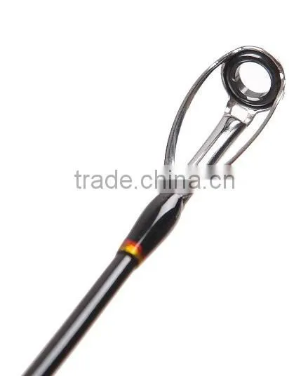 Portable 3-Piece Medium Heavy Graphite Baitcasting Casting Fishing Rod Travel Fishing Rod in Freshwater Inshore Saltwater Fishin