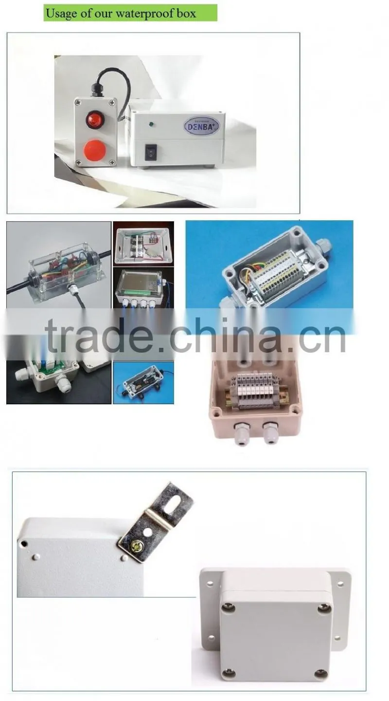 200*120*75mm ip65 plastic instrument case