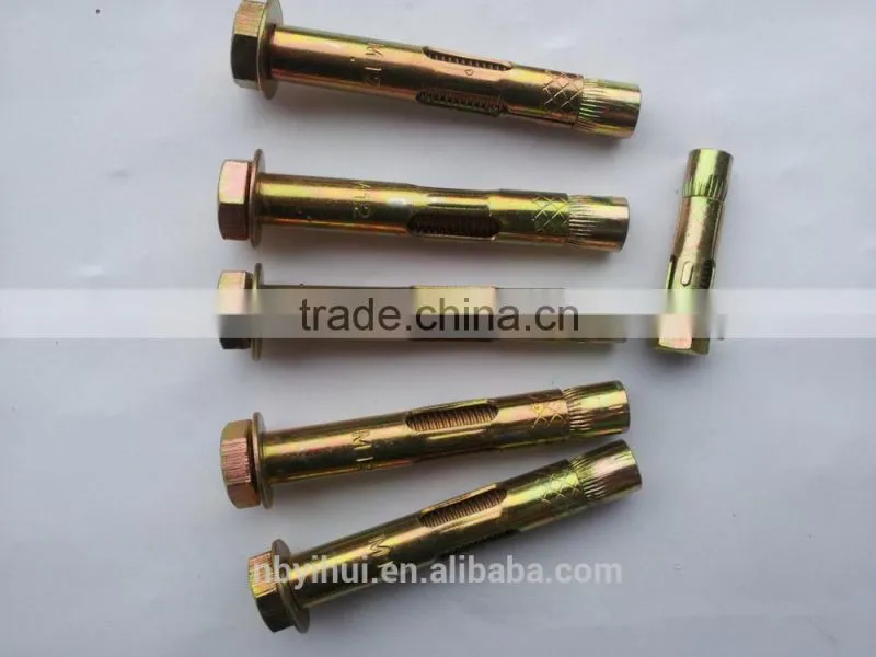 Galvanized Sleeve Anchor With Hex Nut Bolt m6-m24