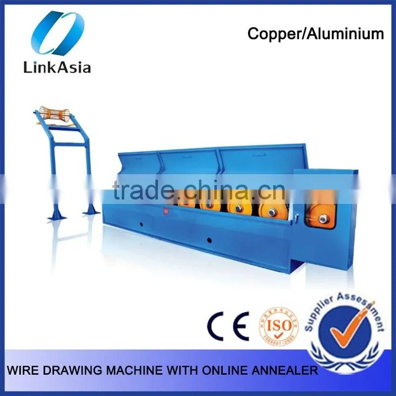 High speed chain type intermediate wire drawing machine