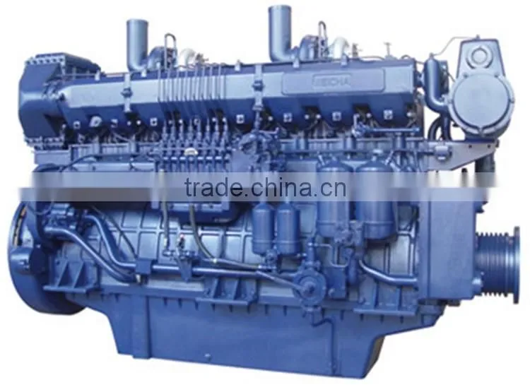 Weichai X170 Series of Marine Diesel Engine 258Kw-601Kw