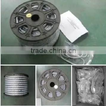 Yellow Color 100 Meters Each Roll SMD 3528 110V 220V High Voltage Strip LED