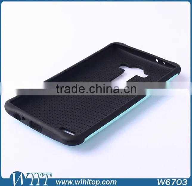 2 in 1 Hybrid Dustproof Shockproof Mobile Phone Case for LG G4 Hot Sale Case