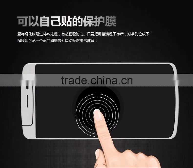9H Hardness Anti-fingerprint Tempered Glass Mirror Tempered Glass Screen Protector For OPPO N1