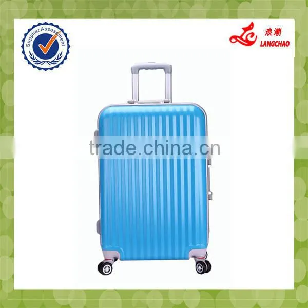 Five Colors Universal Wheels Luggage Fashion Women Upright PC Travel Luggage Case