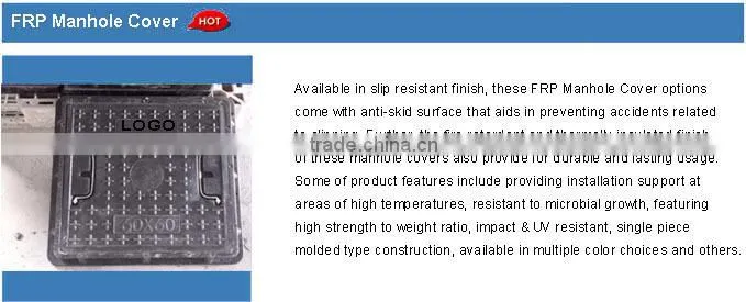 Newest hot sell decorative lockable smc manhole cover