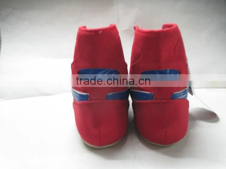 Ukraine leather Wrestling Shoes boxing training shoes with original outsole hot in Russia kungfu sport shoes