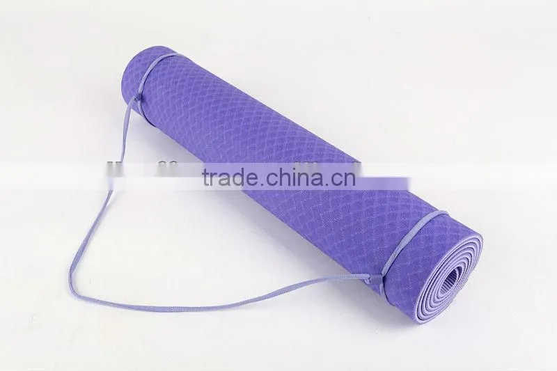 TPE yoga mat; thick mat